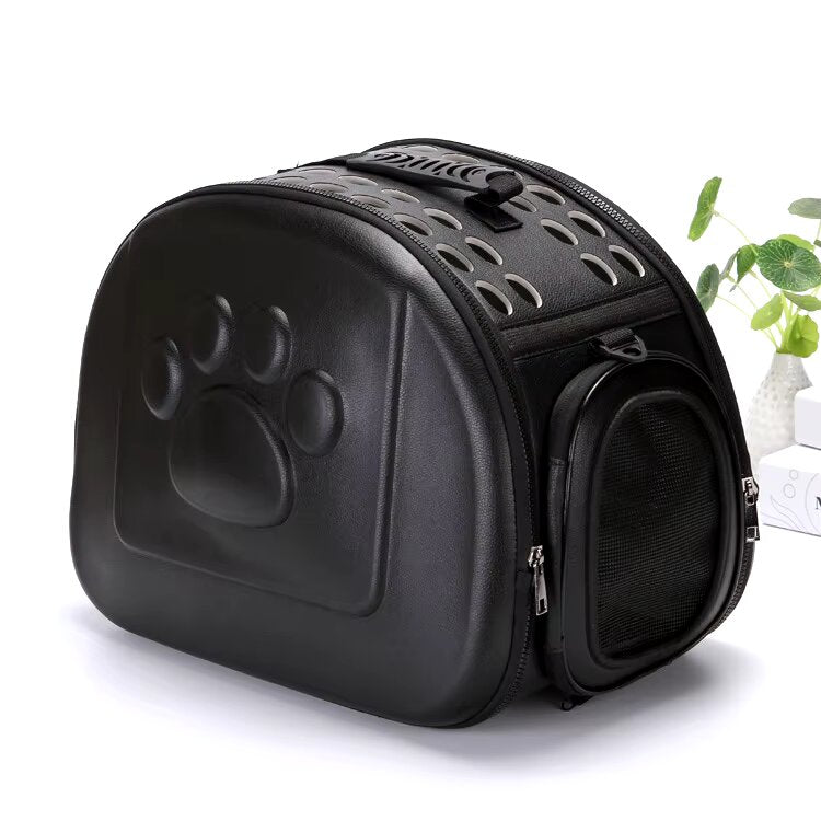 Bolso transportador de mascota estampado talla L