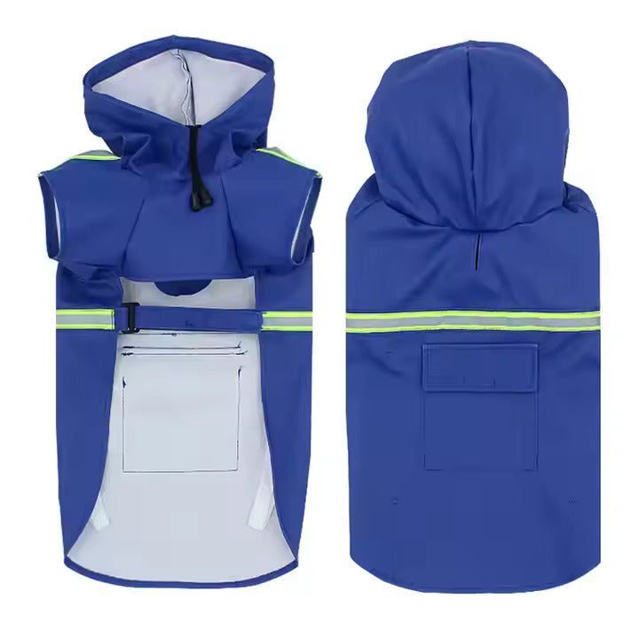 Capa de lluvia para mascota talla XL