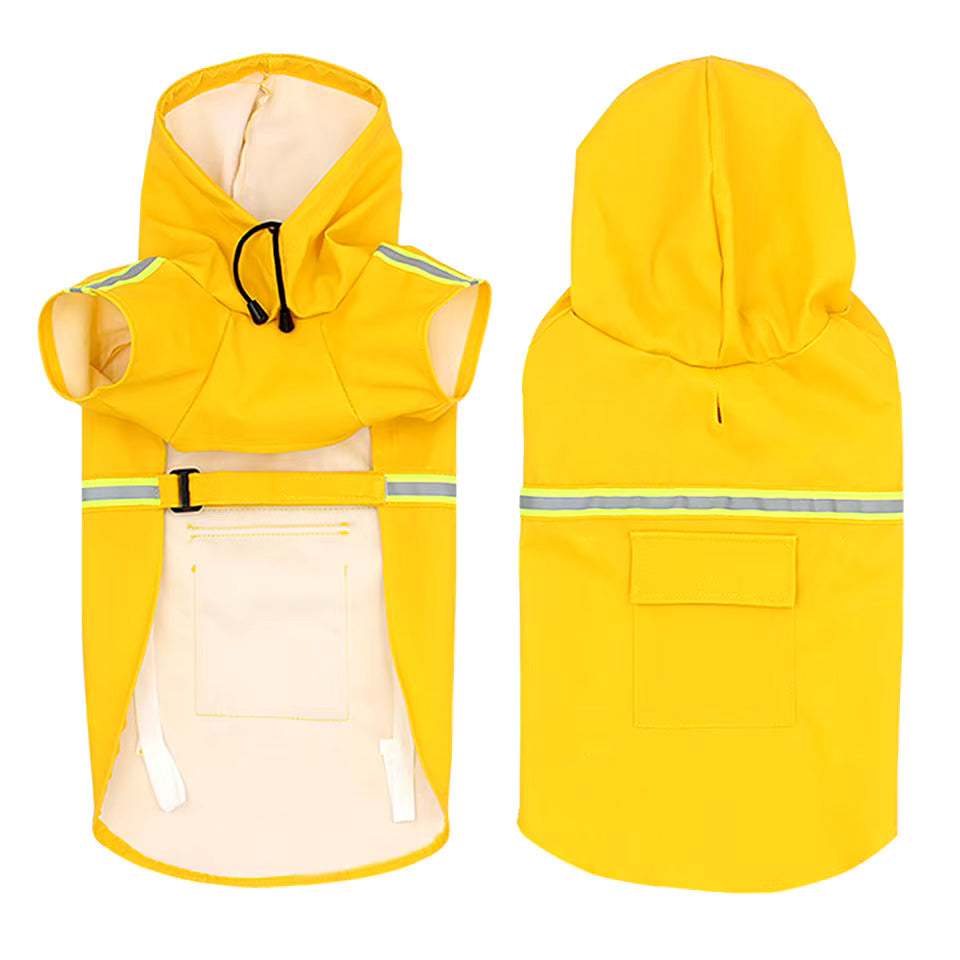 Capa de lluvia para mascota talla XL